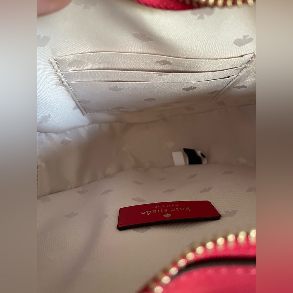 Kate Spade Red Heart-Shaped Bag - Picture 11 of 12